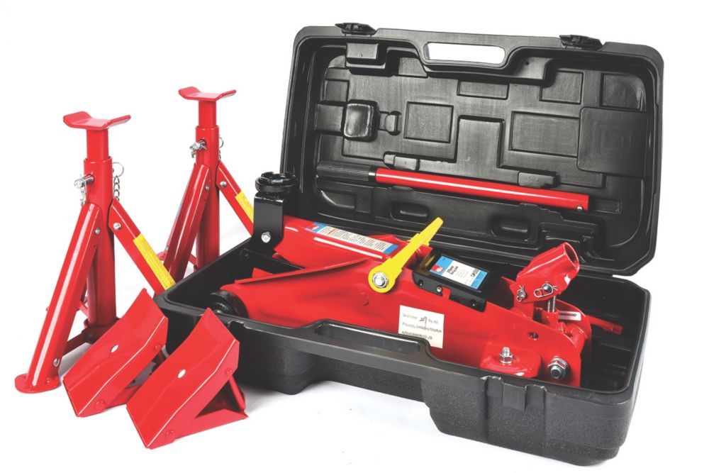 Trolley jack shop set