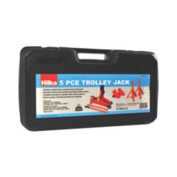 Hilka Pro-Craft 2 Tonne Trolley Jack Combi Kit