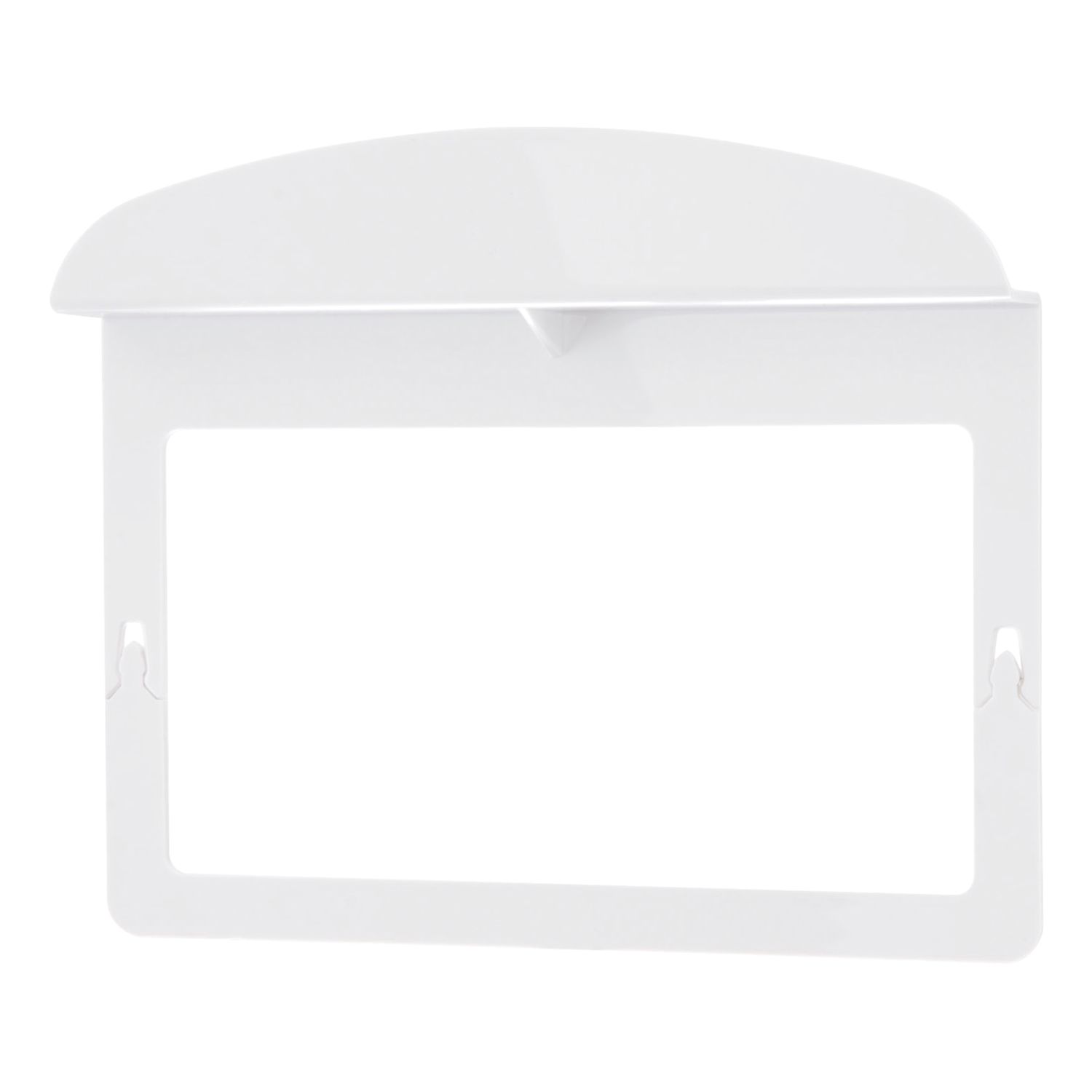 LAP 2-Gang Socket Shelf White (6677T)
