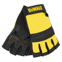 Dewalt fingerless store work gloves