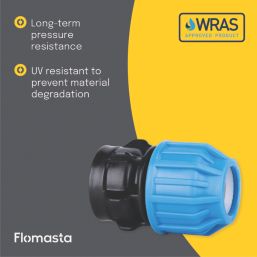 Flomasta  MDPE Female Adaptor 25mm x 1"