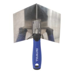 Faithfull Prestige Internal Corner Trowel 5" x 4"