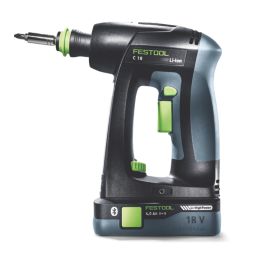 Festool C 18 HPC 4.0 I-Plus 18V 2 x 4.0Ah Li-Ion Airstream Li-High Power Brushless Cordless Drill Driver