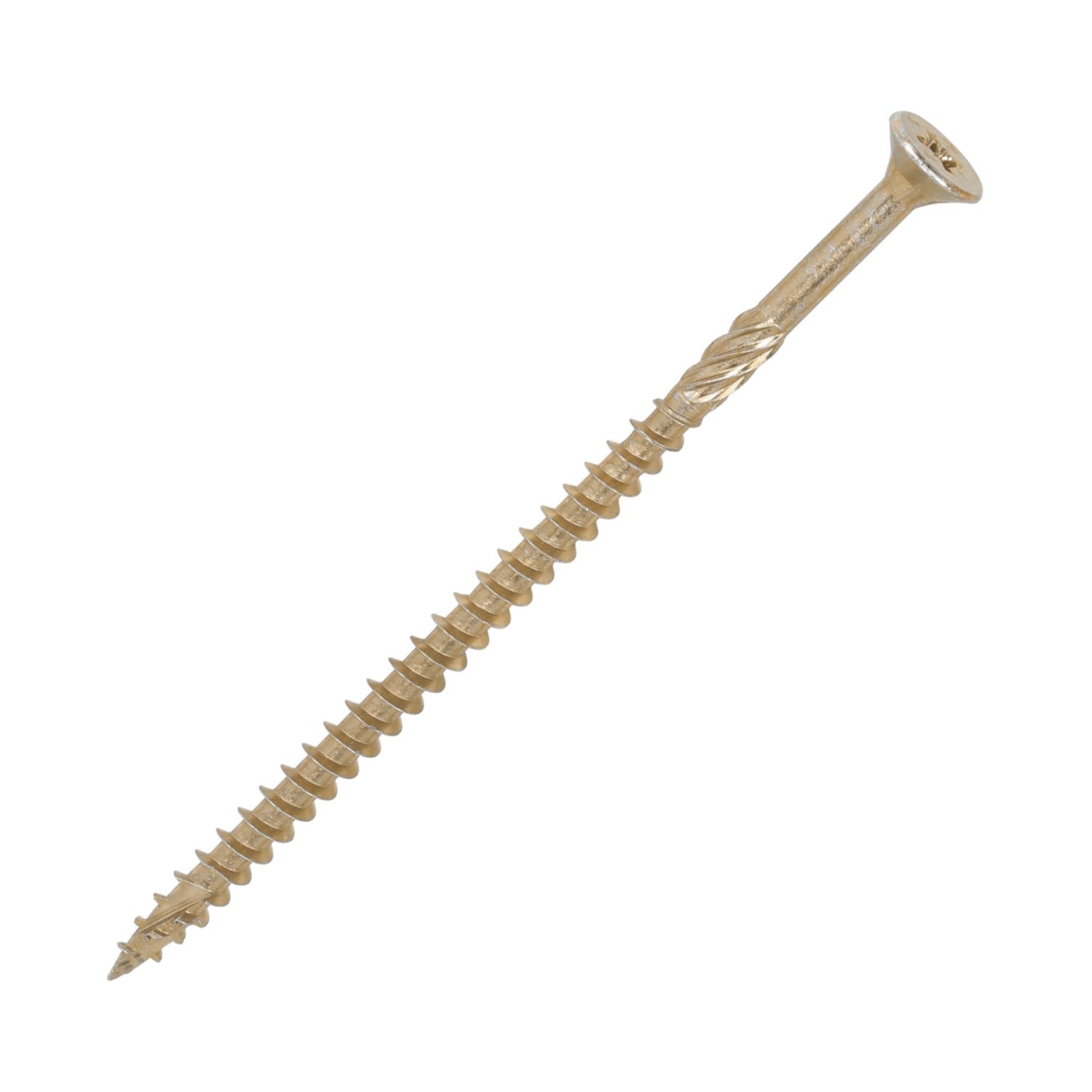 Timco C2 Strong-Fix PZ Double-Countersunk Multipurpose Premium Screws 5mm x 100mm 100 Pack (667KG)