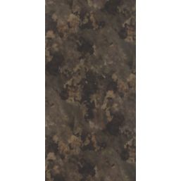 Splashwall Elite Volcanic Stone Bathroom Wall Panel Stone Brown 2420mm x 1200mm x 10mm