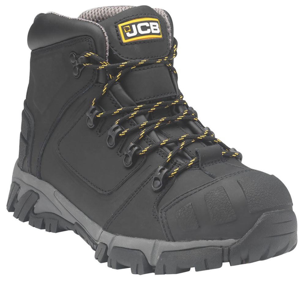 JCB XSeries Safety Boots Black Size 10 