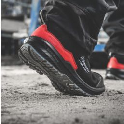 Milwaukee Flextred Size 10  Black Water-Resistant  Safety Boots