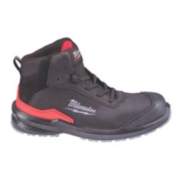 Milwaukee Flextred Size 10  Black Water-Resistant  Safety Boots