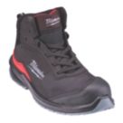 Milwaukee Flextred Size 10  Black Water-Resistant  Safety Boots