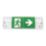 Sylvania LiFeSafe Indoor & Outdoor Maintained or Non-Maintained Emergency Rectangular LED Bulkhead Light with Exit Arrows White 3W 165lm