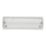 Sylvania LiFeSafe Indoor & Outdoor Maintained or Non-Maintained Emergency Rectangular LED Bulkhead Light with Exit Arrows White 3W 165lm