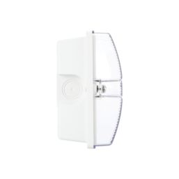 Sylvania LiFeSafe Indoor & Outdoor Maintained or Non-Maintained Emergency Rectangular LED Bulkhead Light with Exit Arrows White 3W 165lm