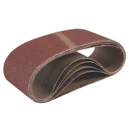 Titan  40 Grit Multi-Material Sanding Belt 457mm x 76mm 5 Pack