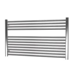 Towelrads 800mm x 1000mm 1645BTU Chrome Flat  Towel Radiator