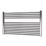 Towelrads 800mm x 1000mm 1645BTU Chrome Flat  Towel Radiator