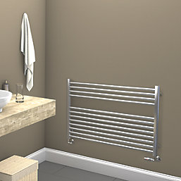 Towelrads Pisa Premium Towel Radiator 800mm x 1000mm Chrome 1645BTU