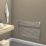 Towelrads 800mm x 1000mm 1645BTU Chrome Flat  Towel Radiator