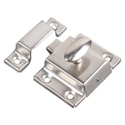 Essentials Oval Cabinet Catches Chrome 28mm x 54mm 2 Pack