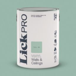 LickPro  5Ltr Teal 04 Vinyl Matt Emulsion  Paint