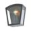Zink Artemis Outdoor Wall Light Fitting Black