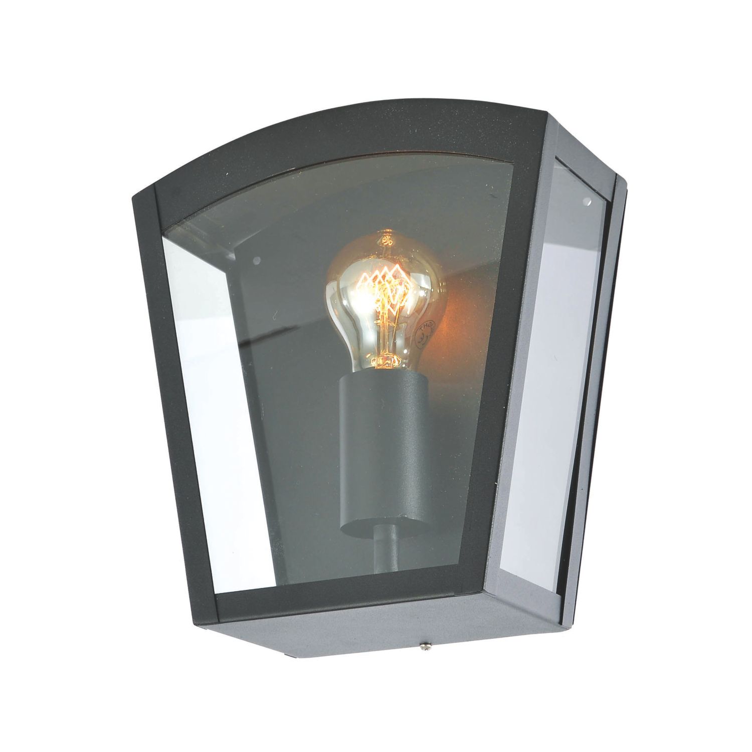 Zink Artemis Outdoor Wall Light Fitting Black (667VH)