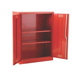 Barton  2-Shelf Pesticide Cabinet Red 915mm x 457mm x 1219mm