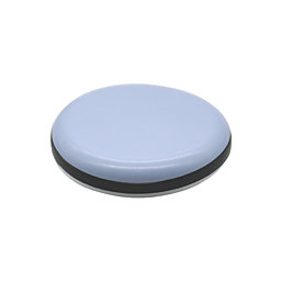 Grey Round Self-Adhesive PTFE Glides 40mm x 40mm 20 Pack