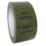 Essentials Hot Water Pipe Marking Tape Green 33m x 50mm