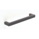 Select HA4018C Handle - Square Bar Matt Black 136mm 2 Pack