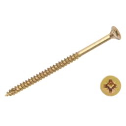TurboGold  PZ Double-Countersunk  Multipurpose Screws 5mm x 90mm 100 Pack
