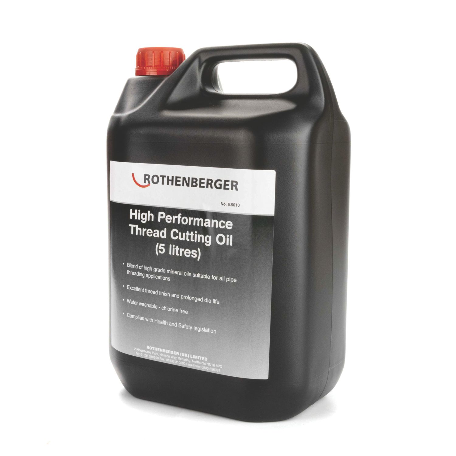 Rothenberger Thread Cutting Oil 5Ltr (6687X)