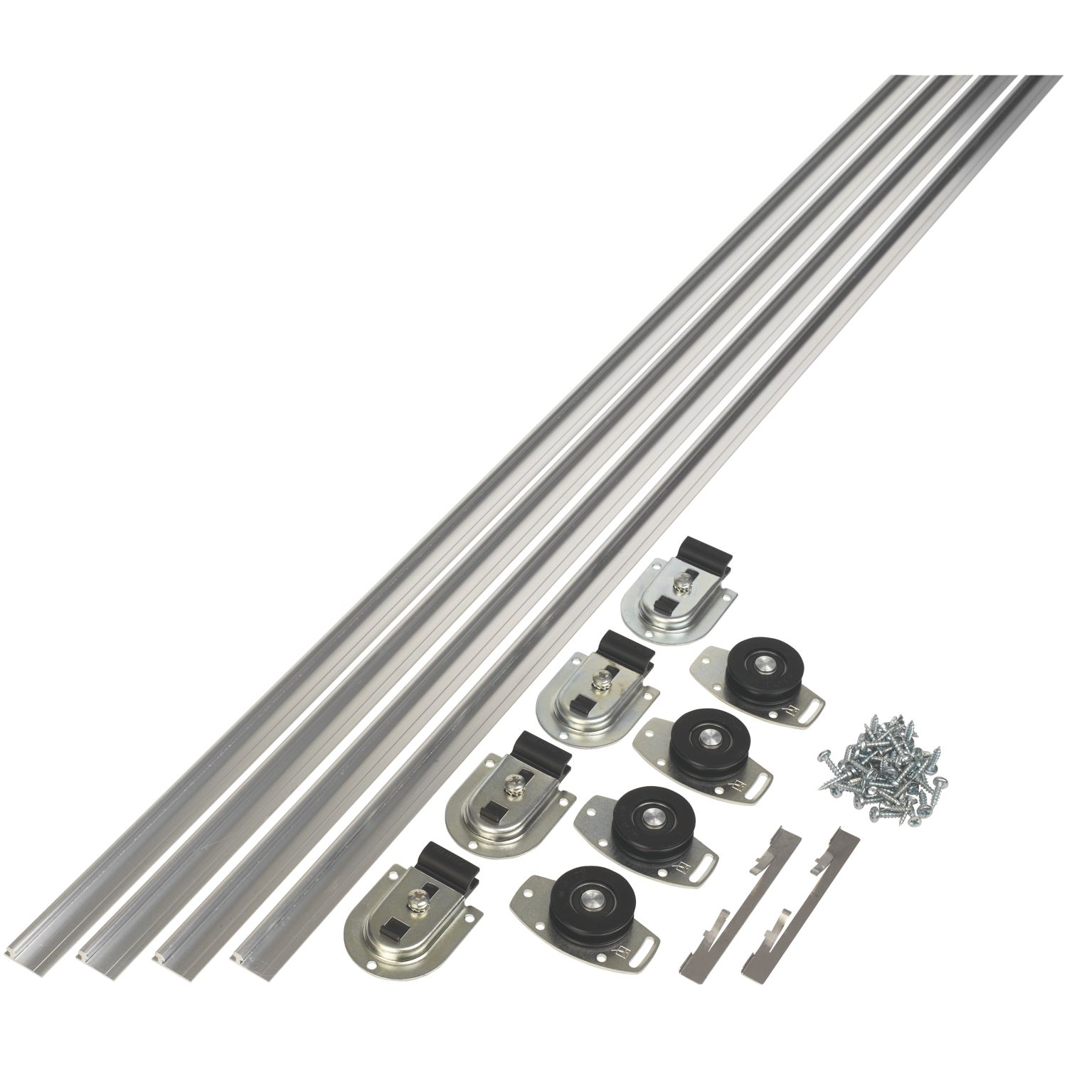 Rothley Ares 2 SD/AR218 2-Door Sliding Track System Aluminium 1800mm (66881)