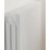 Acova 300mm x 812mm 1857BTU White Horizontal 3 Column Radiator