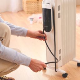 Blyss  1500W Electric Portable Oil-Filled Radiator White