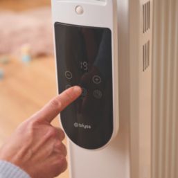 Blyss  1500W Electric Portable Oil-Filled Radiator White