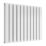 Reina Flat Double 600mm x 810mm 2821BTU White Horizontal Designer Radiator