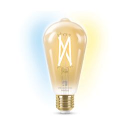 4lite WiZ E27 ST64 LED Filament Light Bulb 7W 640lm