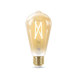4lite WiZ E27 ST64 LED Filament Light Bulb 7W 640lm