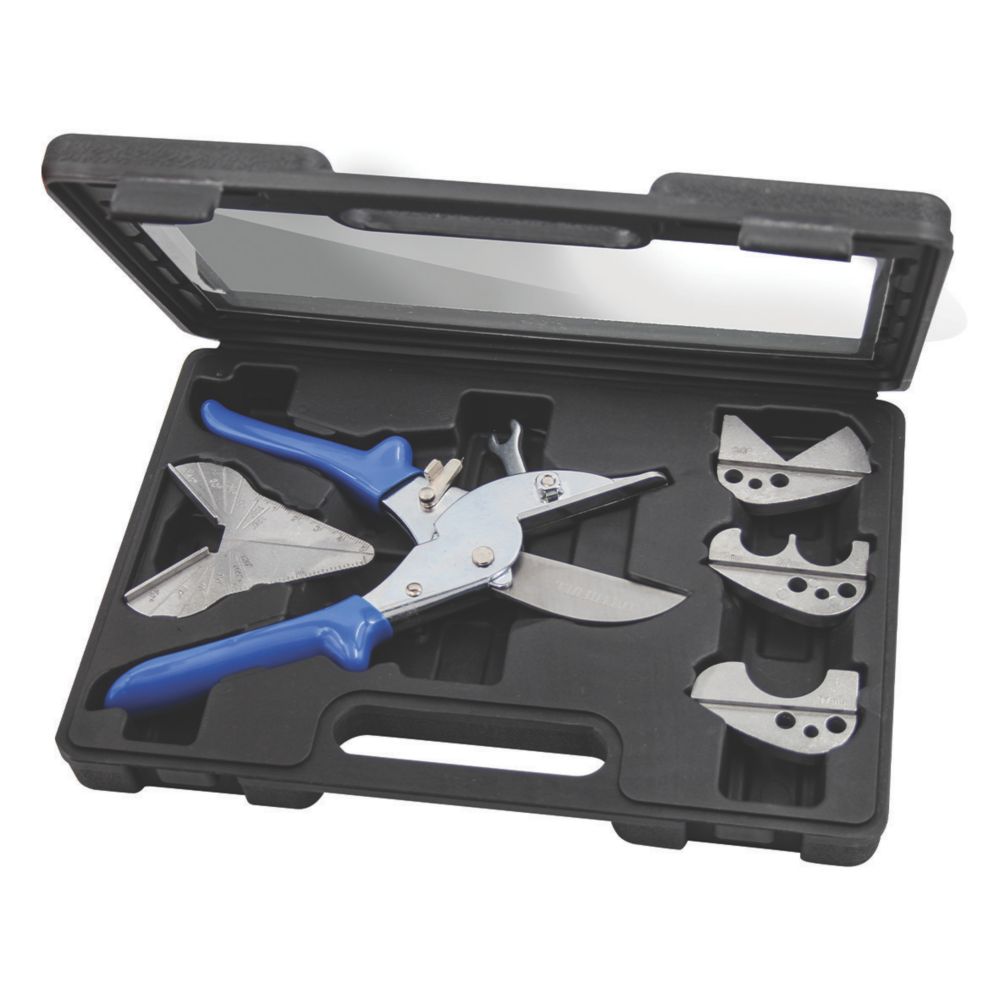 Faithfull FAIGCKITPC 27mm Manual Plastic Pipe Cutter Set 6 Pieces