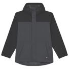 Dickies  100% Waterproof Rain Jacket Charcoal 2X Large Size 26" Chest