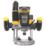DEWALT DCW620H2-GB 18V 2 x 5Ah Li-Ion PowerStack 1/4" & 1/2" Brushless Cordless Plunge Router