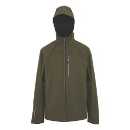 Regatta Birchdale II Waterproof & Breathable Jacket Olive Night / Black 3X Large Size 58.6" Chest