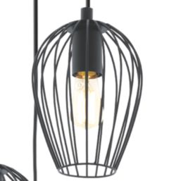 Eglo Newtown Pendant Light Black