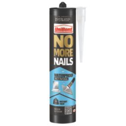 Unibond  Solvent-Free No More Nails Waterproof White 280ml