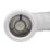 Xpelair Airline ALL100 4" Axial Inline Bathroom Shower Extractor Fan Kit With LED Light  White / Chrome 220-240V