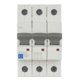 Lewden E10 32A 3-Pole C Curve 3-Phase MCB