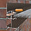 ALUKAP-SS Brown 0-100mm Low Profile Glazing Wall Bar 2000mm x 60mm