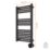 TCP 800mm x 500mm 1700BTU Black Flat Electric Towel Radiator