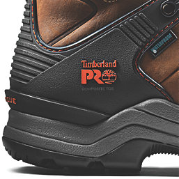 Timberland Pro Hypercharge Composite    Safety Boots Brown/Orange Size 8