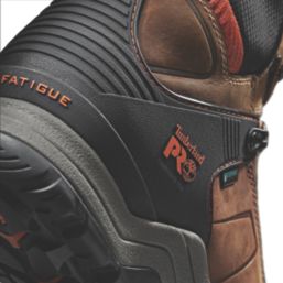 Timberland Pro Hypercharge Size 8  Brown/Orange Waterproof  Safety Boots